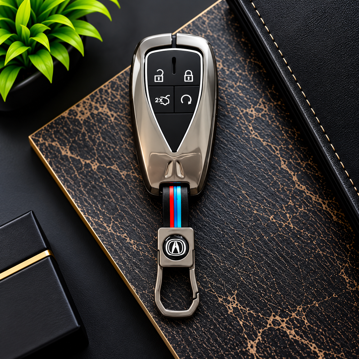 Oshan X7 BMW Style Metal Key Cover - Remote Cover
