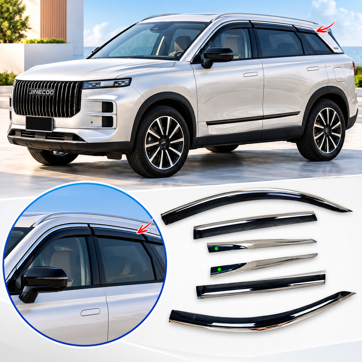 Jaecoo J7 TXR Air Press Sun Visor