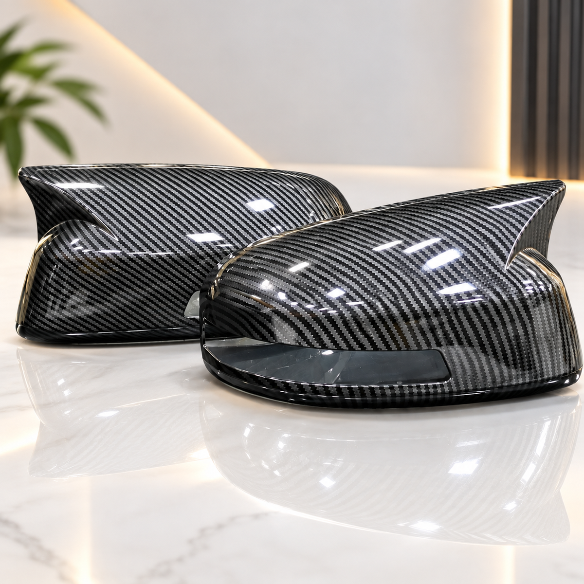 Honda City 2015-2020 Batman Style Carbon Mirror Cover