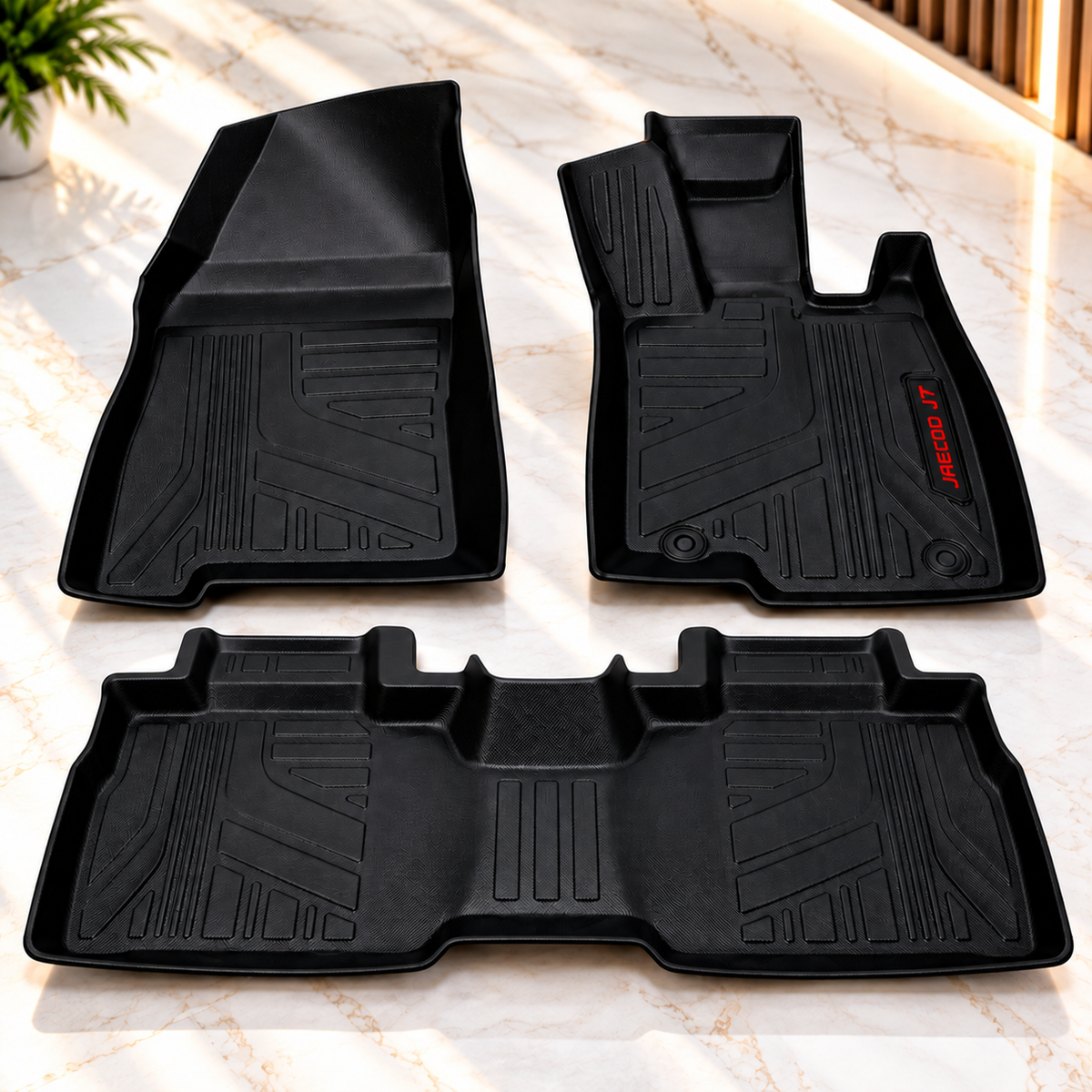 TPE Floor Mats for Jaecoo J7 – Anti-Slip, Waterproof & Easy to Clean - Car Matts Interior