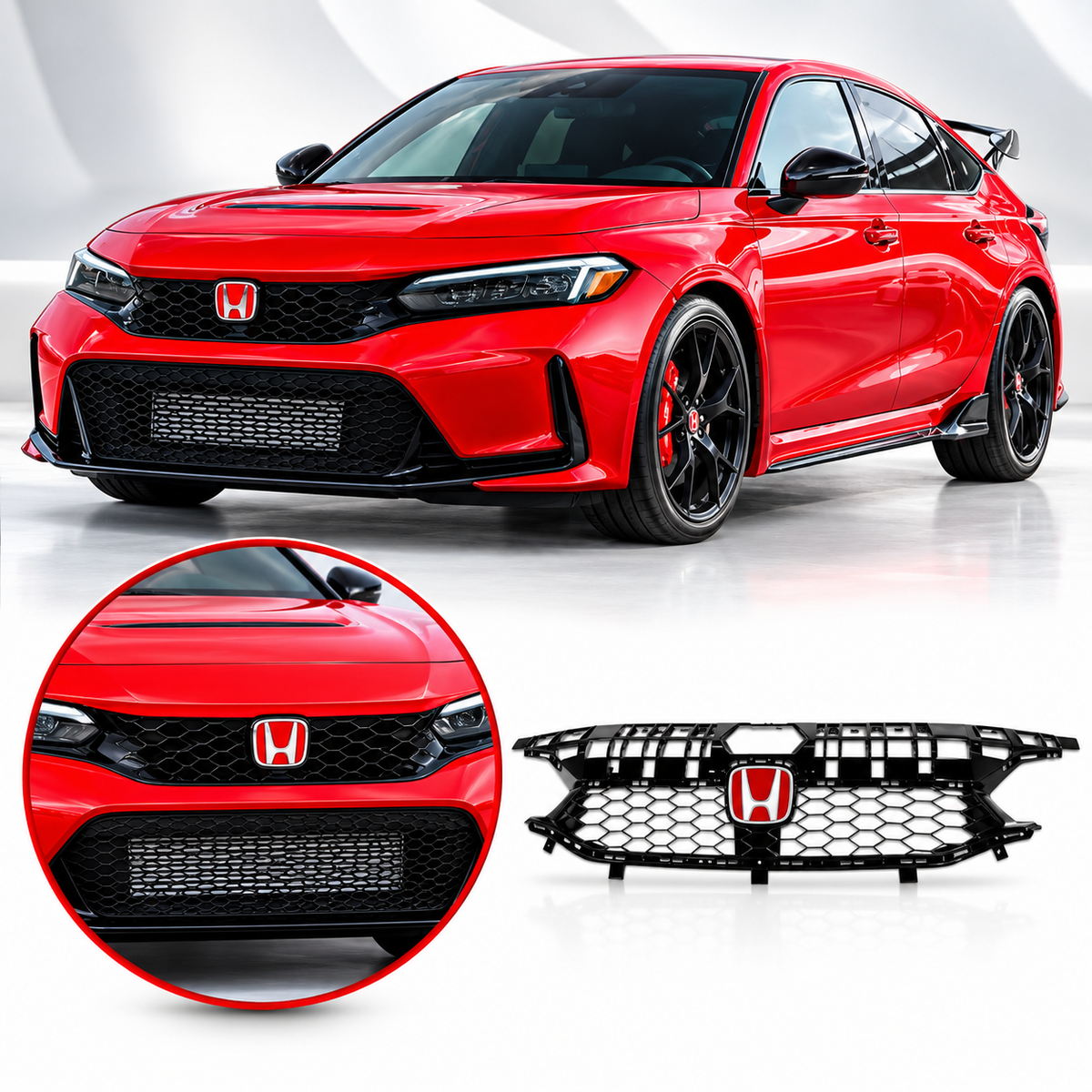 Honda Civic Xi 2022-2026 SI Style Front Grill
