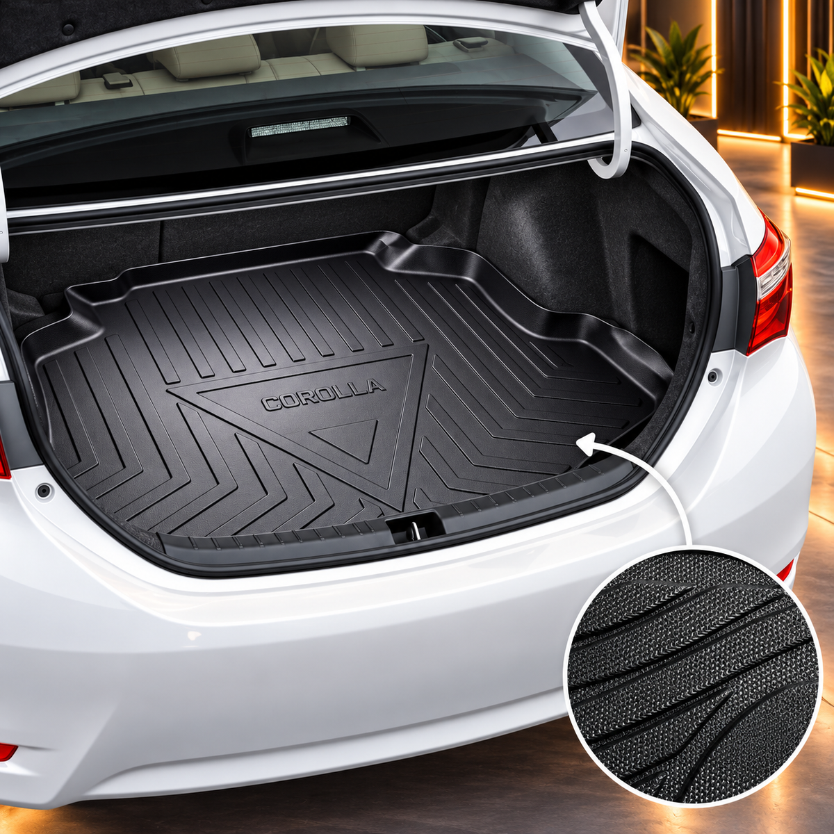 Toyota Corolla 2015-2017 Trunk Matt - Diggi Matt