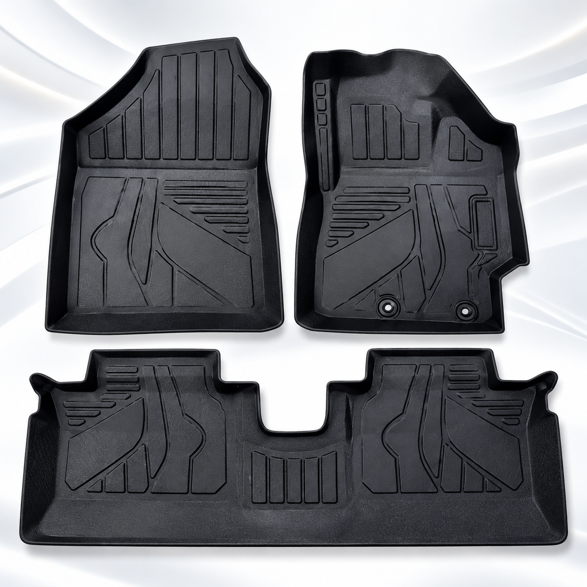 *Custom Fit TPE Floor Mats for Toyota Yaris 2018-2024 – Anti-Slip, Waterproof & Easy to Clean*