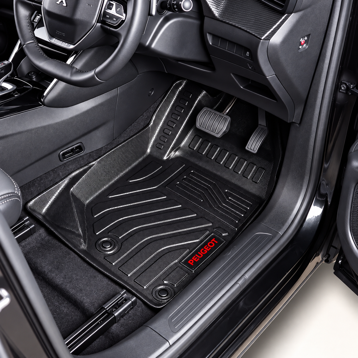 TPE Floor Mats for Peugeot 2008 – Anti-Slip, Waterproof & Easy to Clean - Car Matts Interior
