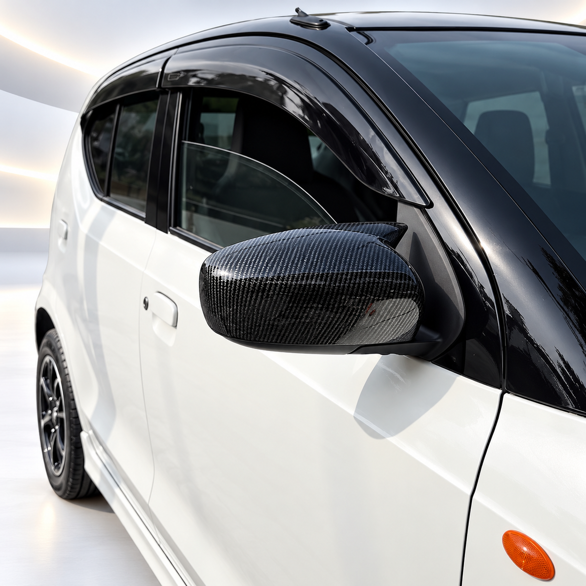 Suzuki ALto 2018-2026 Batman Style Carbon Mirror Cover