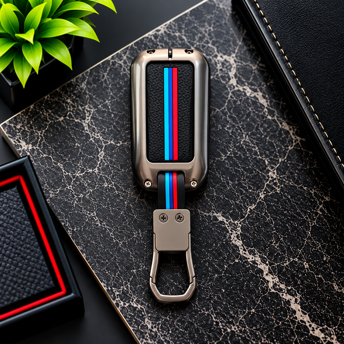 Suzuki Swift 2018-2026 BMW Style Metal Key Cover - Remote Cover