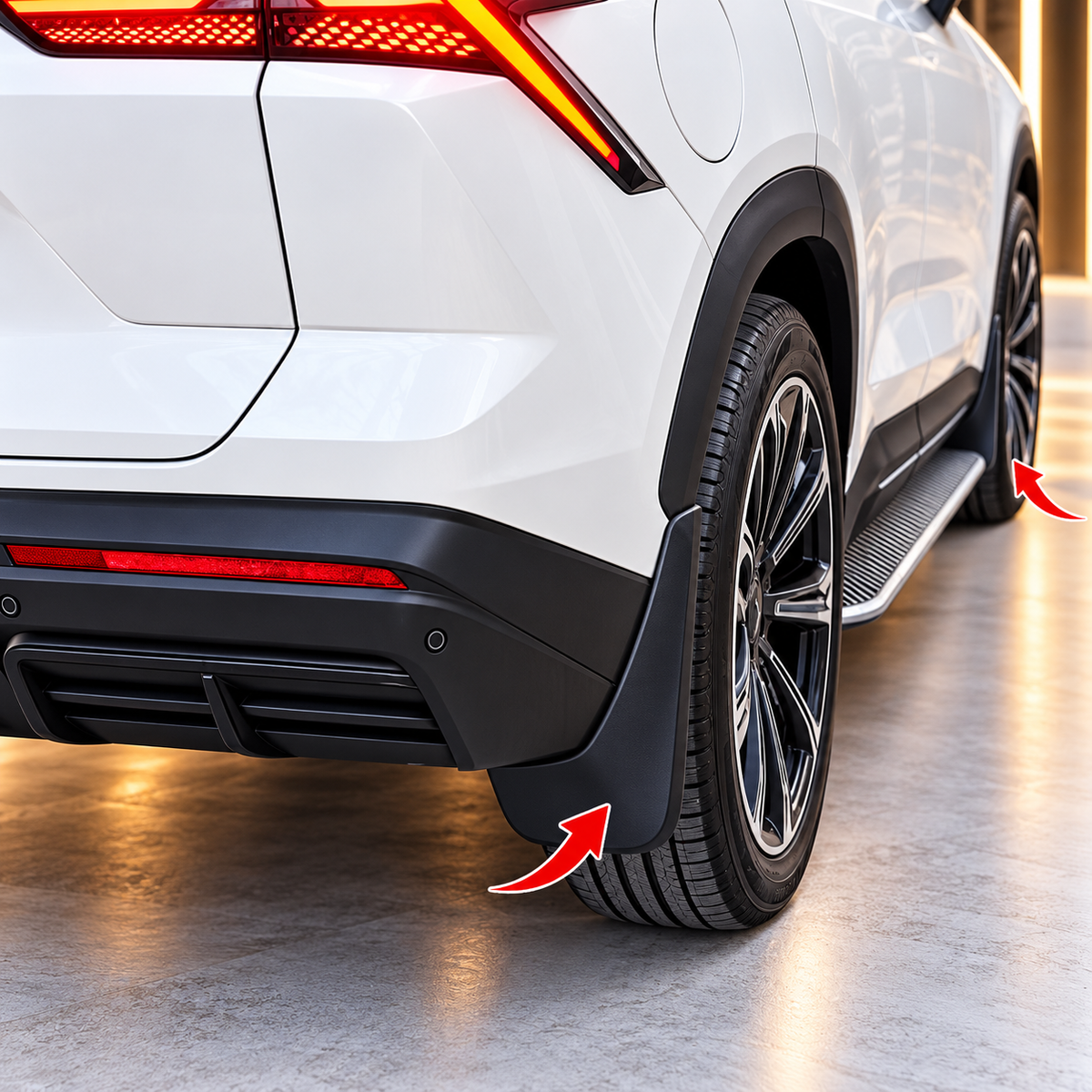 Jetour Dashing 4pcs Black Mud Flaps