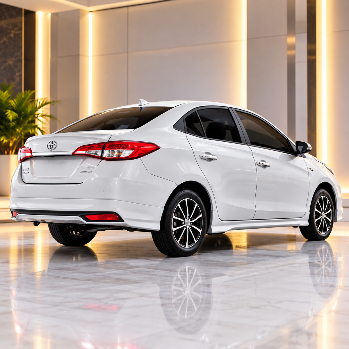 Toyota Yaris 2018-2024 Aero Style Body Kit ABS Plastic