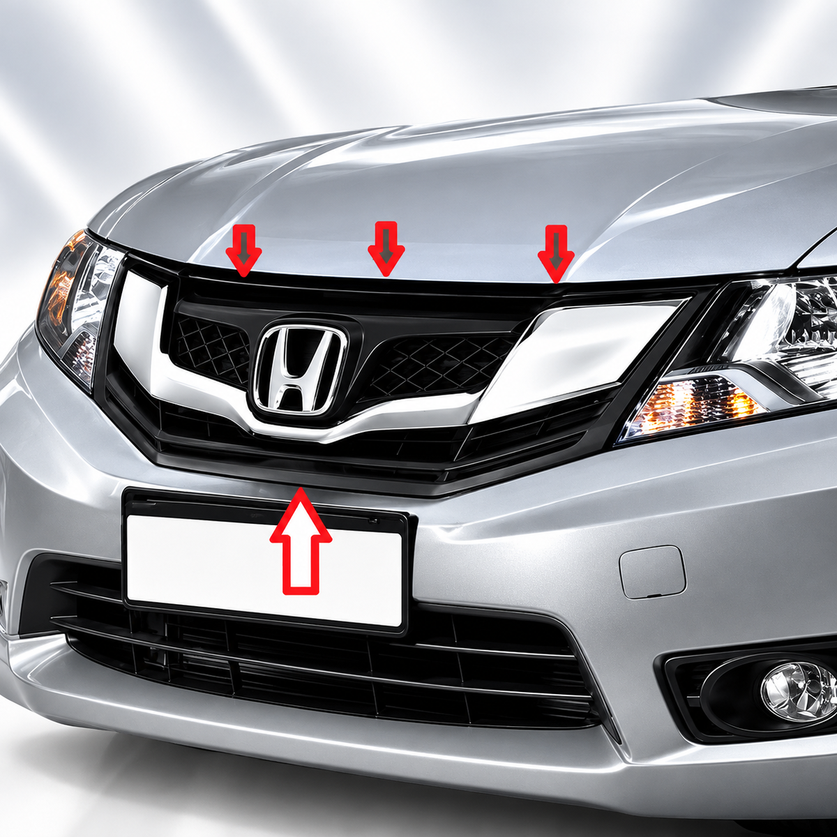 # Honda City 2015-2020 Modulo Style Front Grill